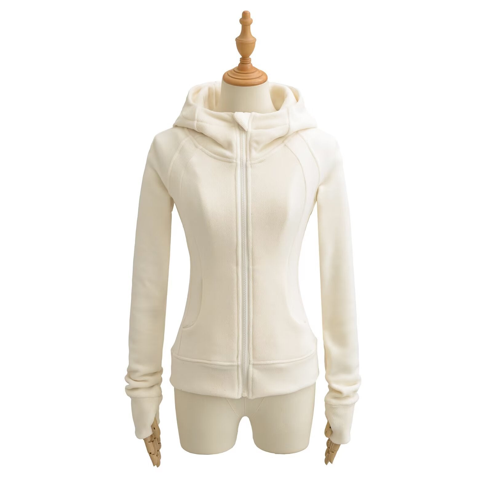 SOFT GIRL ERA TRACK PANT SET - BEIGE
