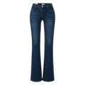 BLAIR LOW RISE FLARE JEANS - DARK BLUE