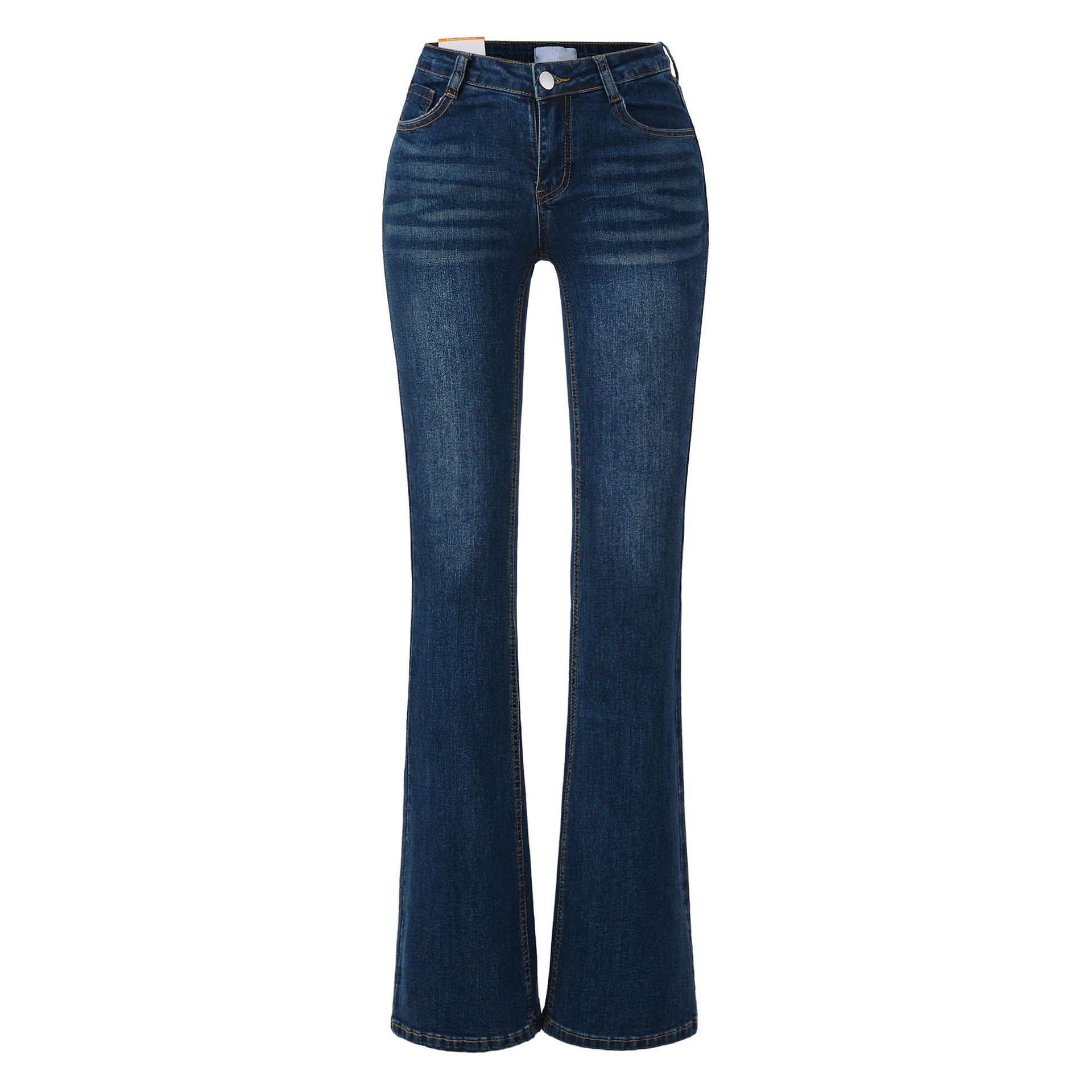 BLAIR LOW RISE FLARE JEANS - DARK BLUE