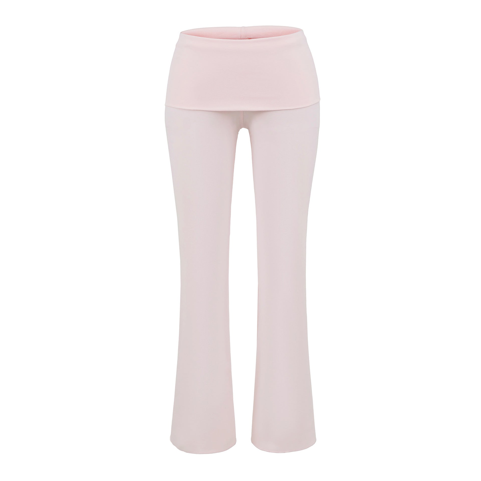 CRUSHING ON YOU FOLD OVER PANT - SOFT PINK