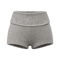 COZY MOMENTS KNIT SHORT - GRAY