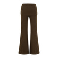 LAZY MORNING FLARE PANT - DARK BROWN