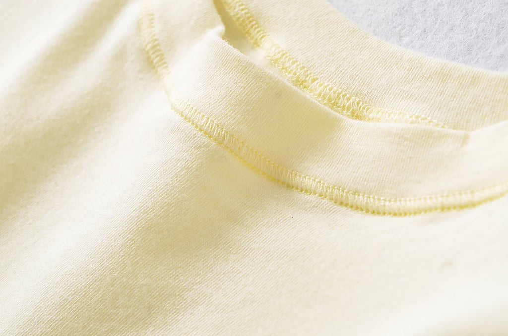 MY EVERYDAY BASIC SHORT SLEEVE TOP - YELLOW