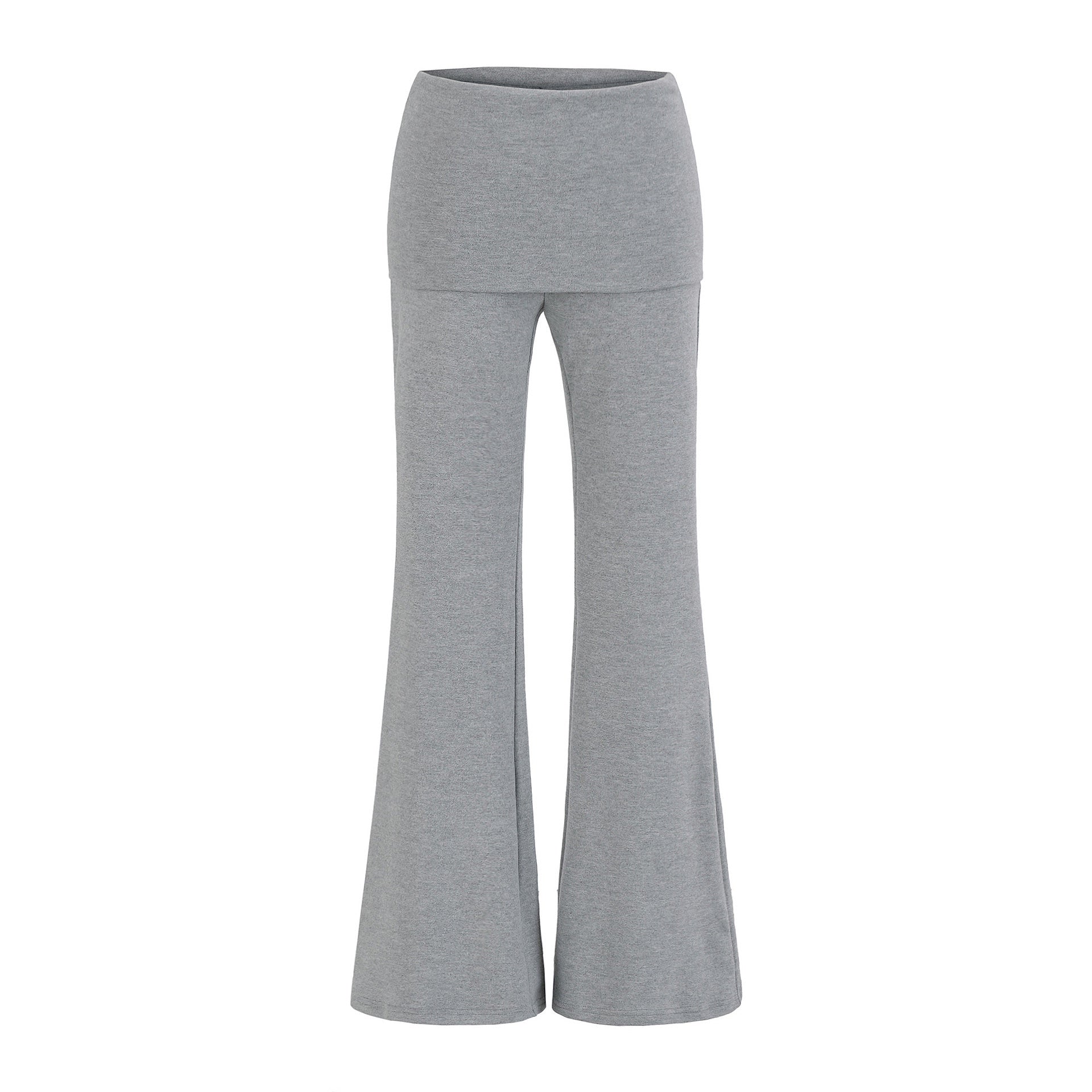 LAZY MORNING FLARE PANT - GRAY