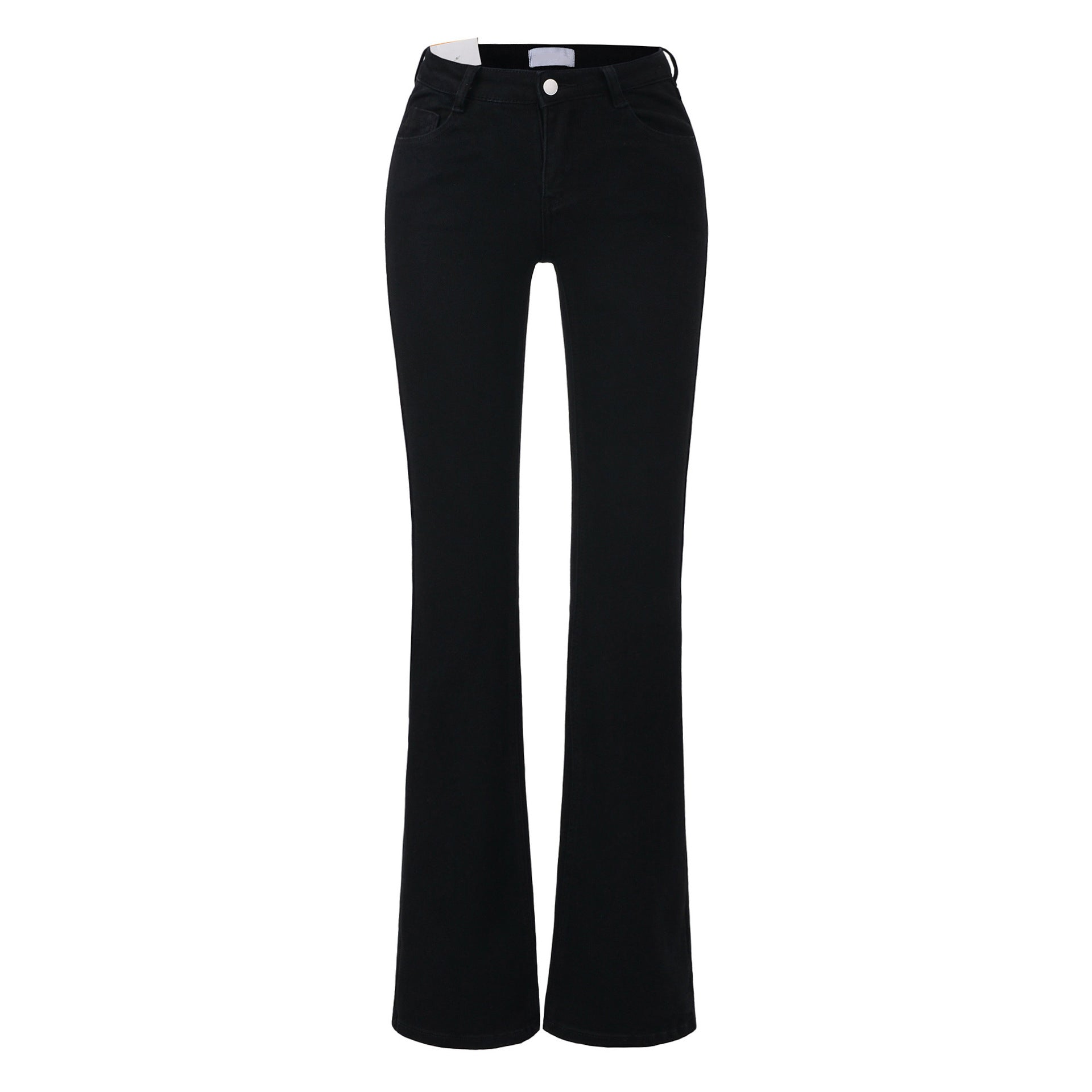 BLAIR LOW RISE FLARE JEANS - BLACK