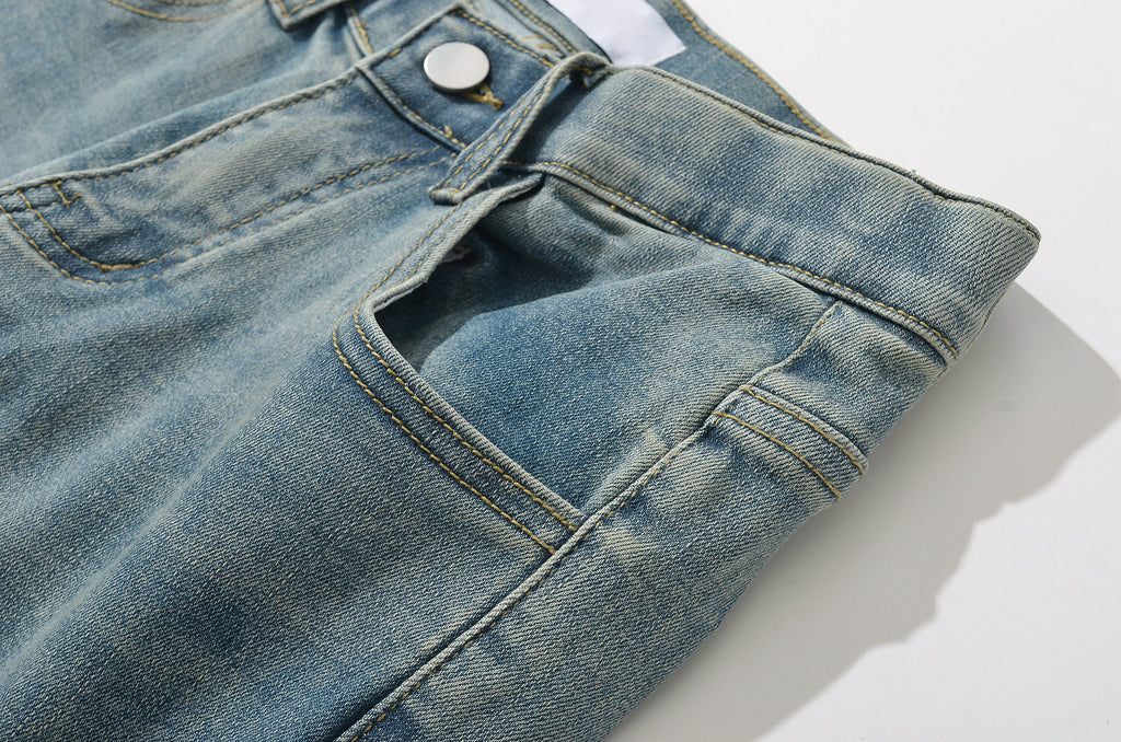 NEXT LEVEL FLARE JEAN - DARK BLUE