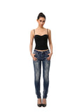 MONIQUE PADDED CAMISOLE TOP - BLACK