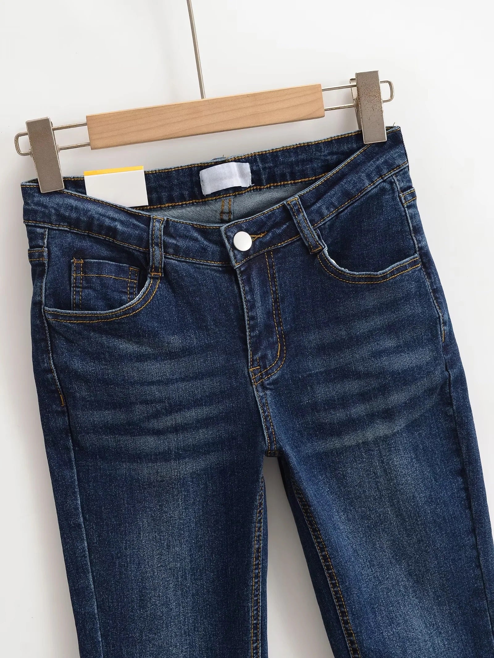 BLAIR LOW RISE FLARE JEANS - DARK BLUE