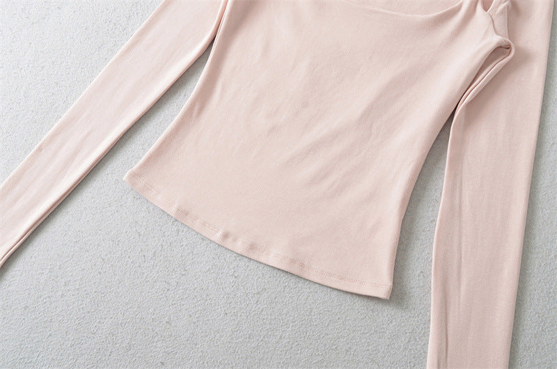 NEED ME OFF SHOULDER TOP - POWDER PINK