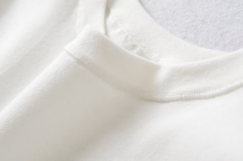 MY EVERYDAY BASIC SHORT SLEEVE TOP - WHITE / BLACK