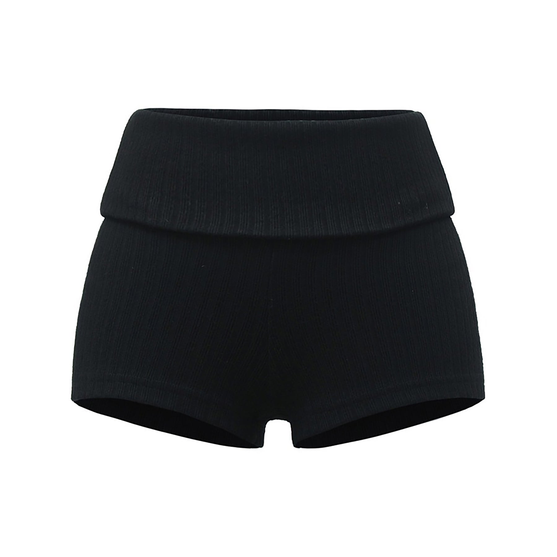 COZY MOMENTS KNIT SHORT - BLACK