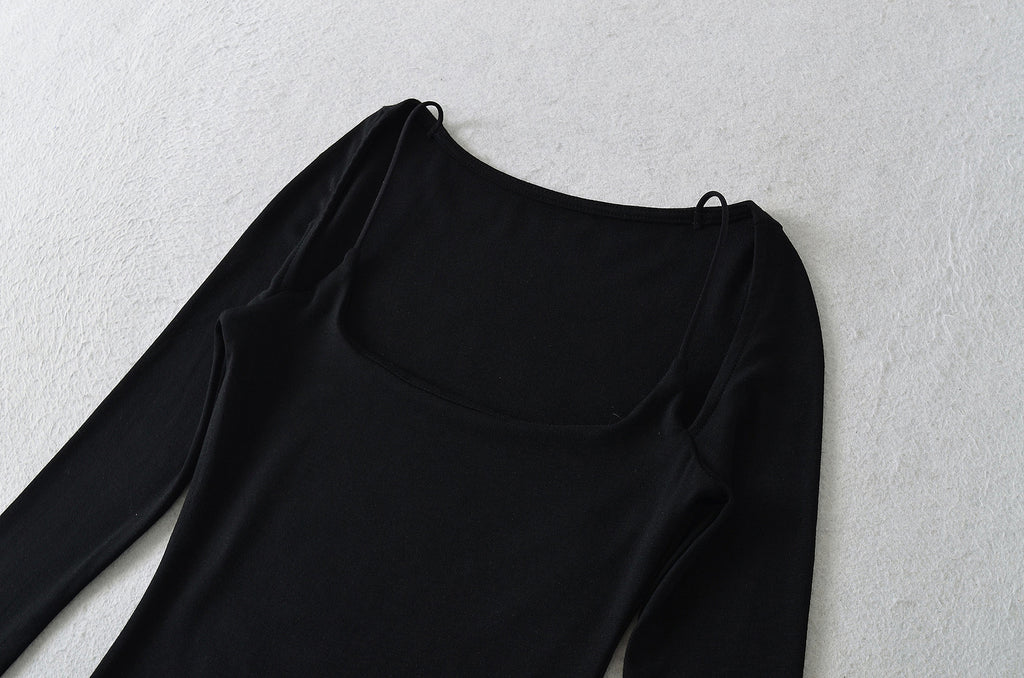 NEED ME OFF SHOULDER TOP - BLACK